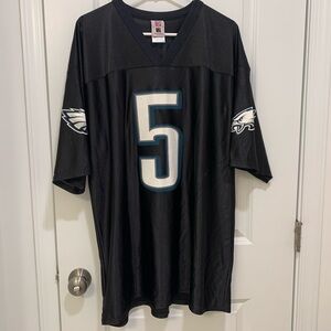 Vintage Men's Black NFL Philadelphia Eagles Donovan McNabb Jersey - Size XL